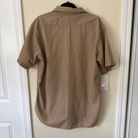 Vintage Creighton Button Down Shirt  USA Size 16 1/2/ L Uniform Style - Picture 4 of 4